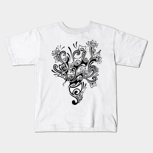 Catcus Cactus Kids T-Shirt by Pepperonymous